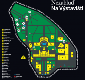 Mapa AreaÌlu VyÌstavisÌteÌ